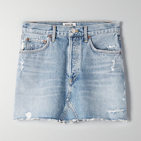 Agolde Quinn Skirt - Picture 2 of 6